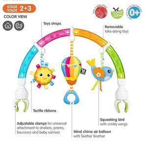 Benbat- Baby Stroller Arch - Car seat and Bouncer toy